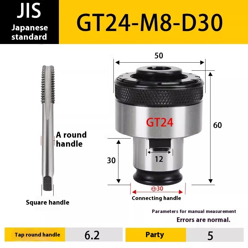 6030 Tapping machine tapping machine tap collets gt12/24tc820 collets Shandong Denso Pricision Tools Co.,Ltd.